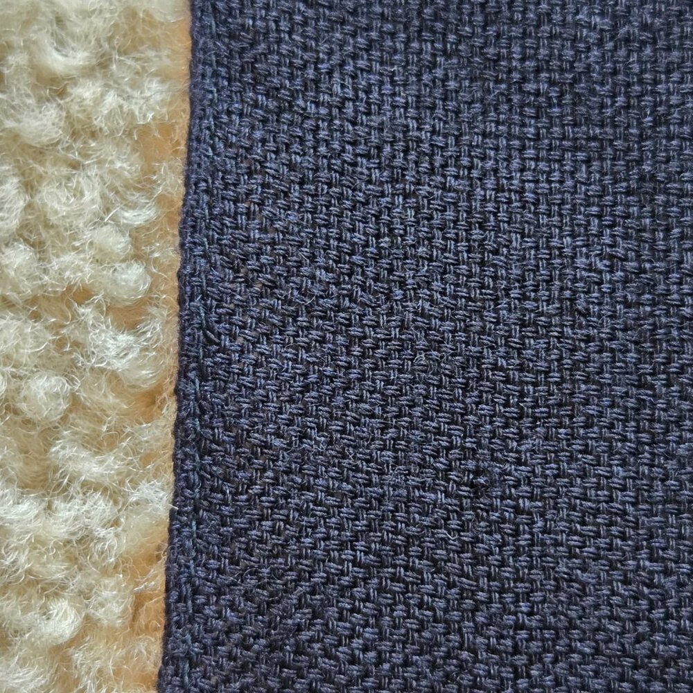 NWOT Lightweight Woven Black Wool Scarf - Picture 5 of 8